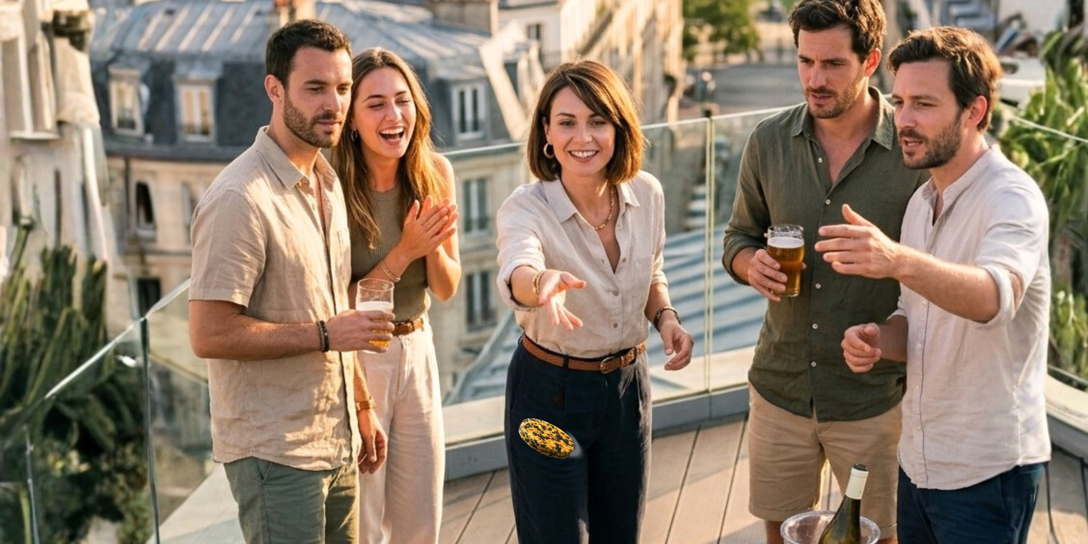 jeu de palets entre amis