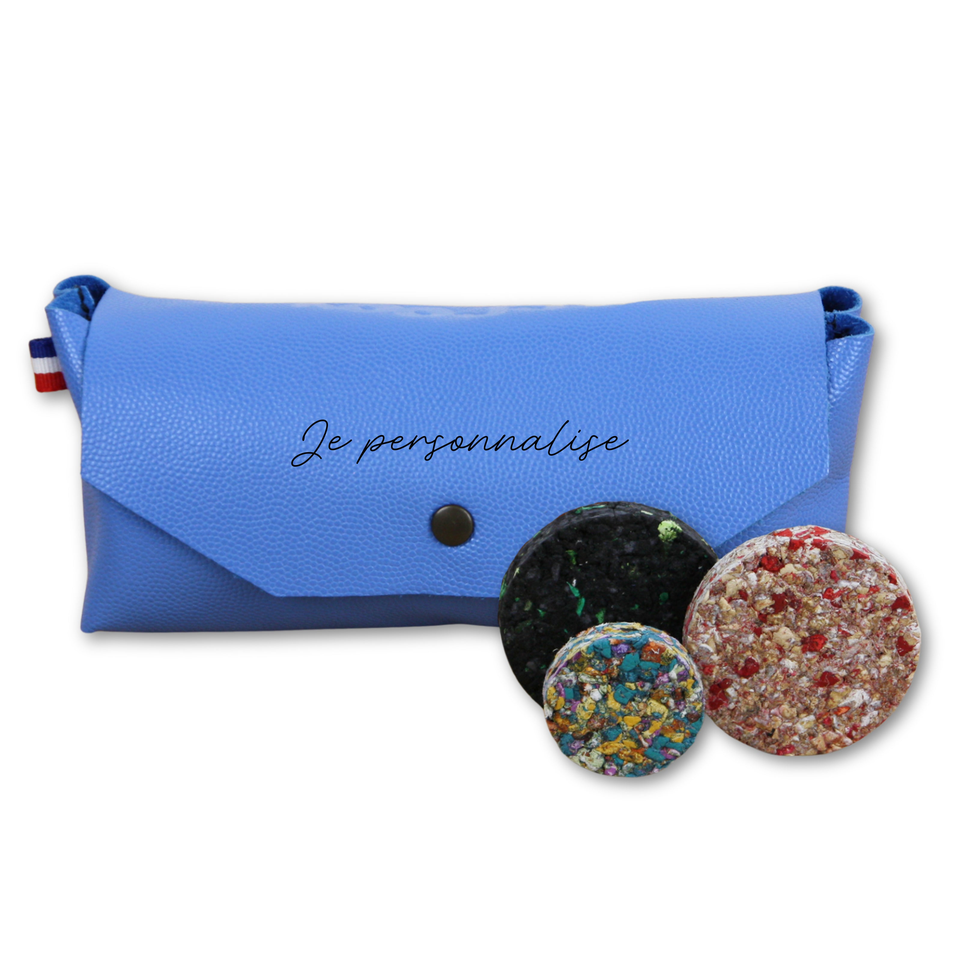 Jeu de palets d'intérieur et de plein air en cuir personnalisé