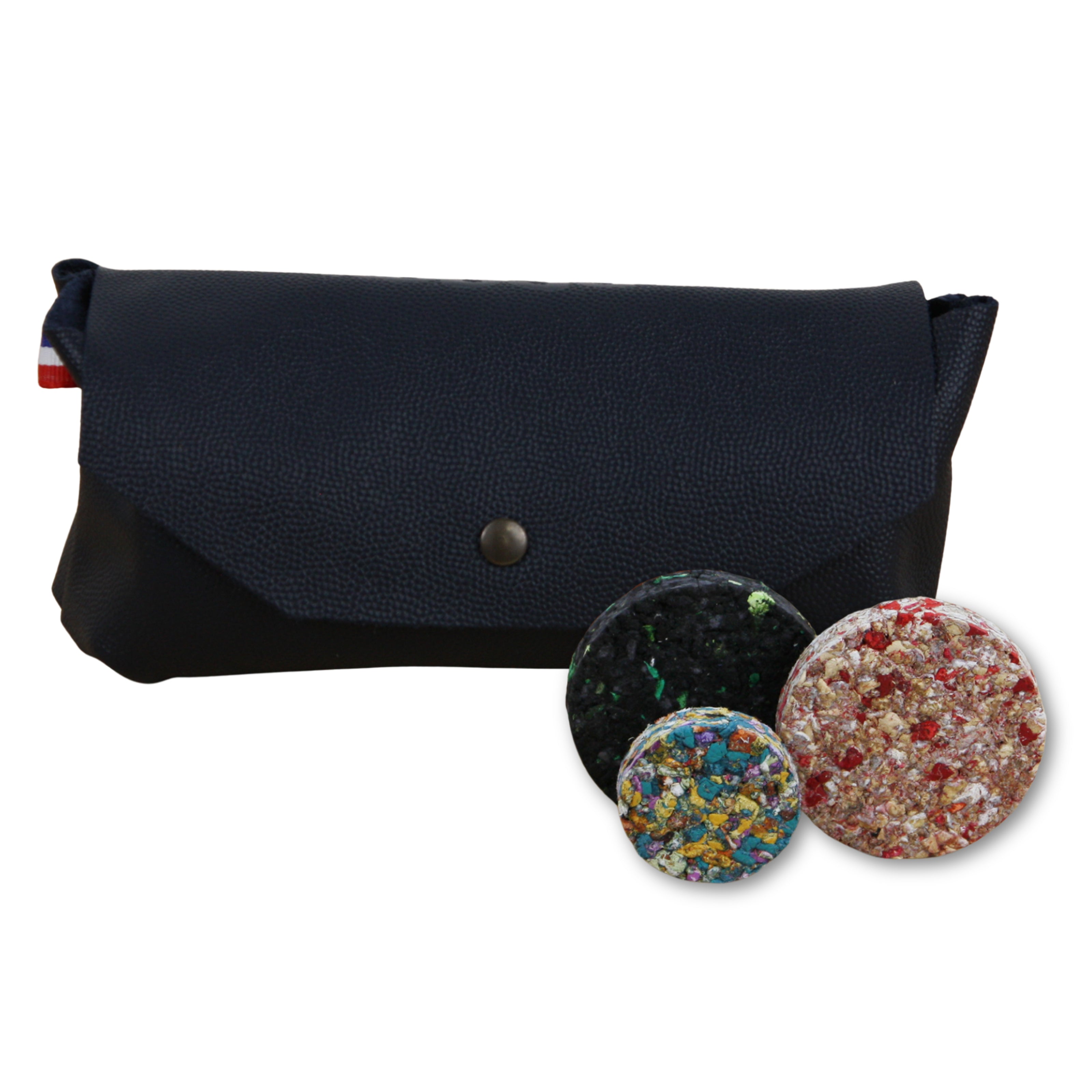 Jeu de palets d'intérieur et de plein air en cuir