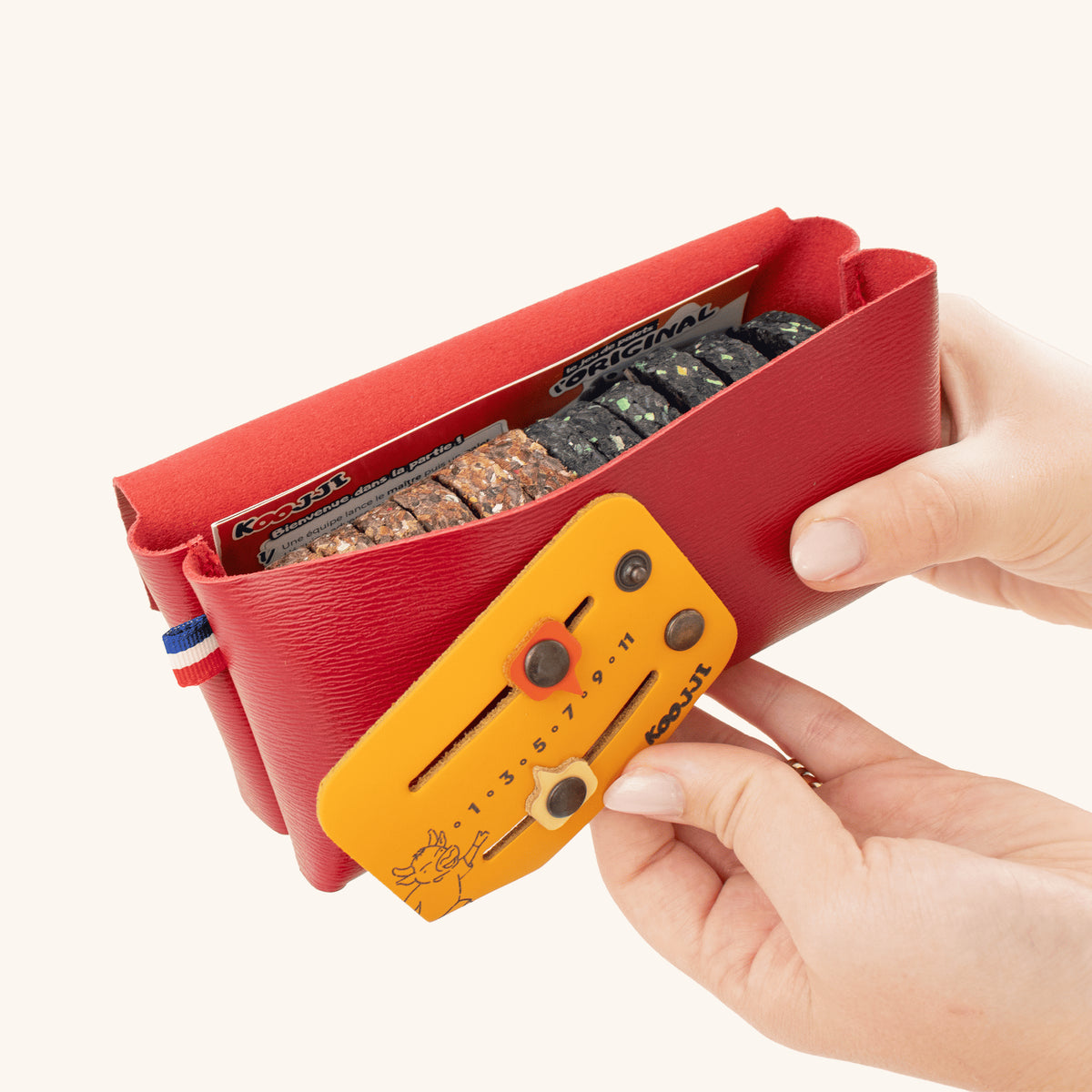 jeu de palets en cuir intérieur