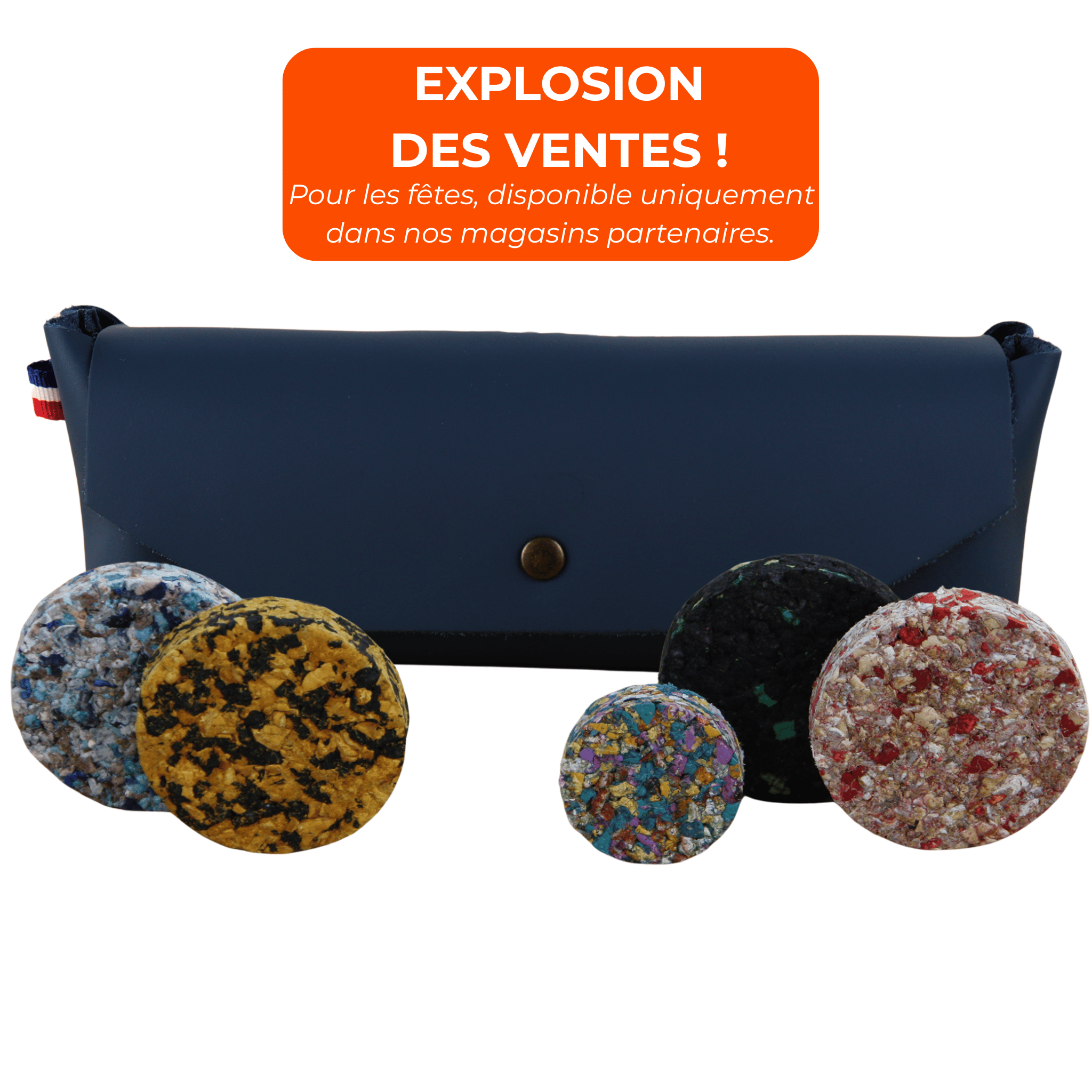 Jeu de palets XXL d'intérieur et de plein air en cuir