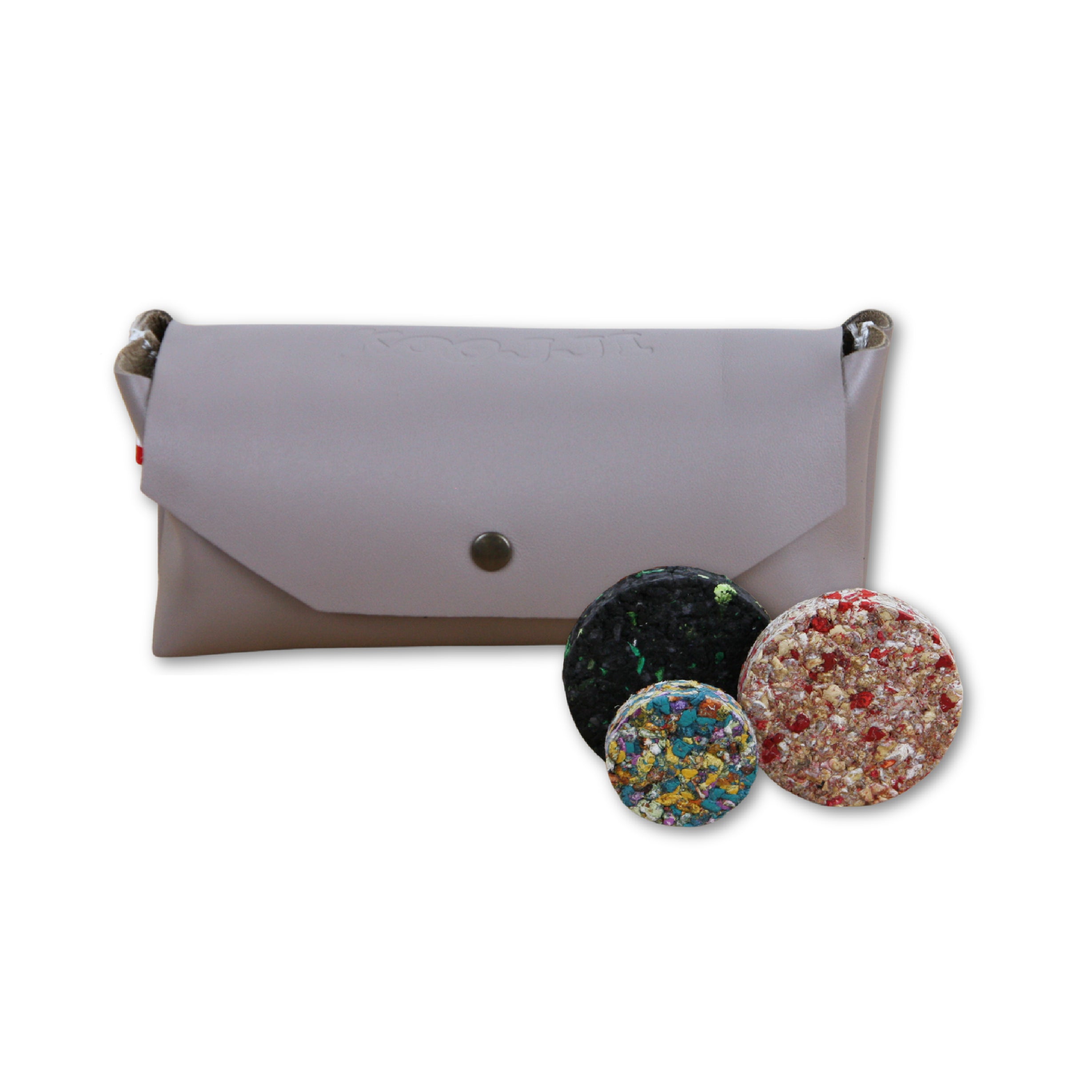 Jeu de palets d'intérieur et de plein air en cuir