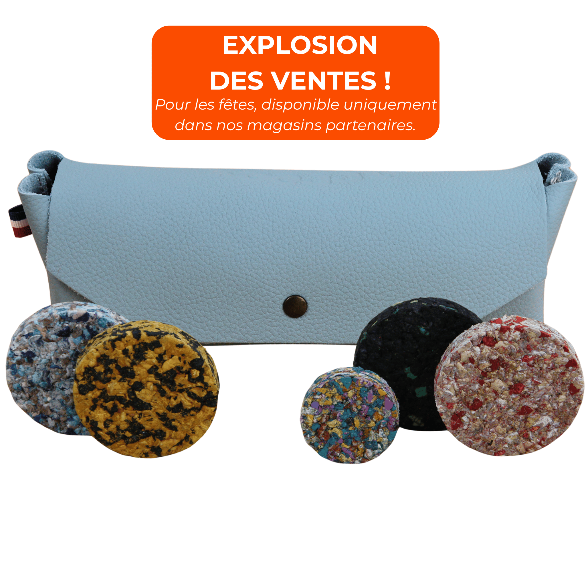 Jeu de palets XXL d'intérieur et de plein air en cuir