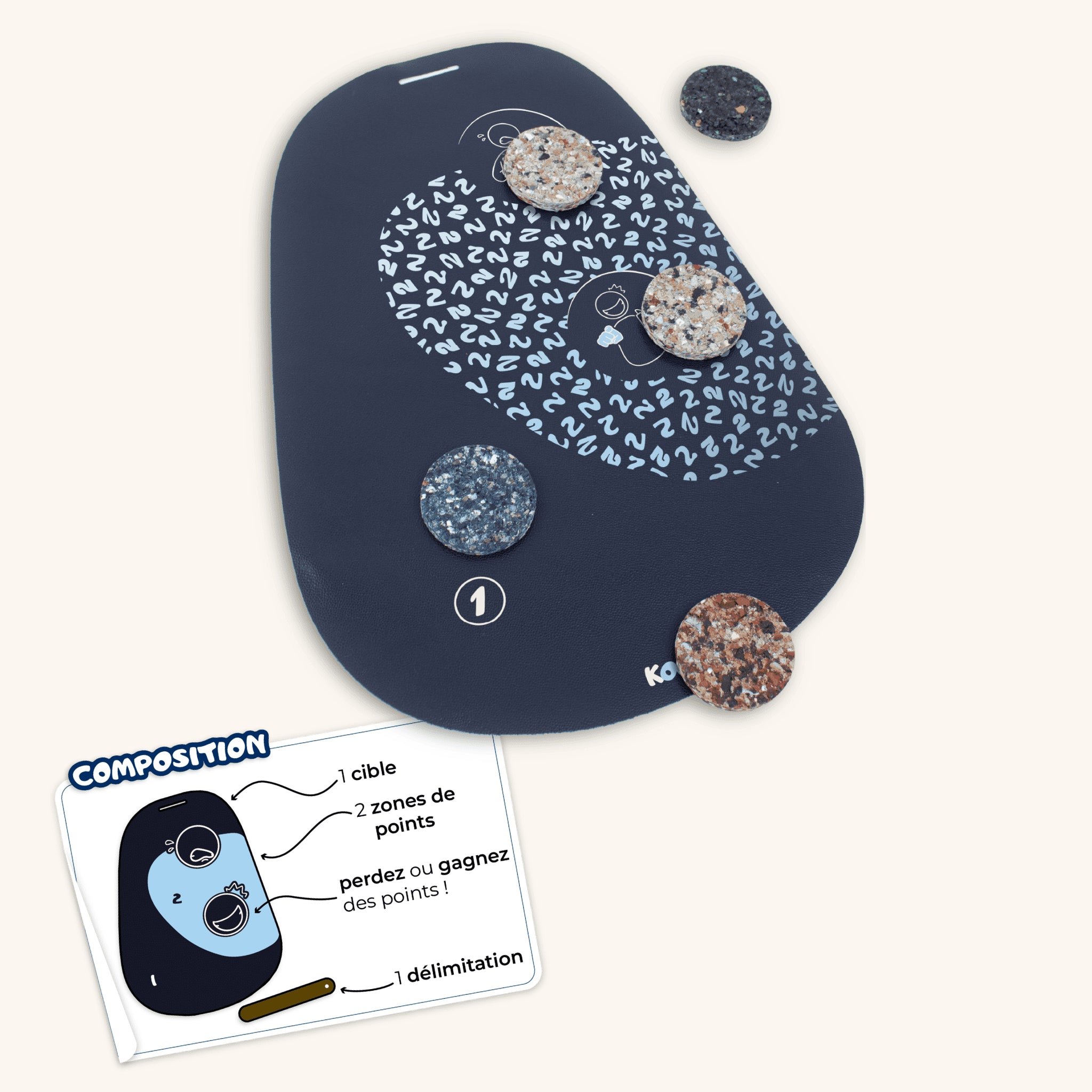 comment jouer avec la cible KOOJJI