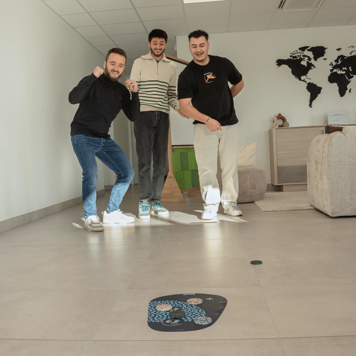 Het Duo Pack KOOJJI - een doel + een spel van schijven