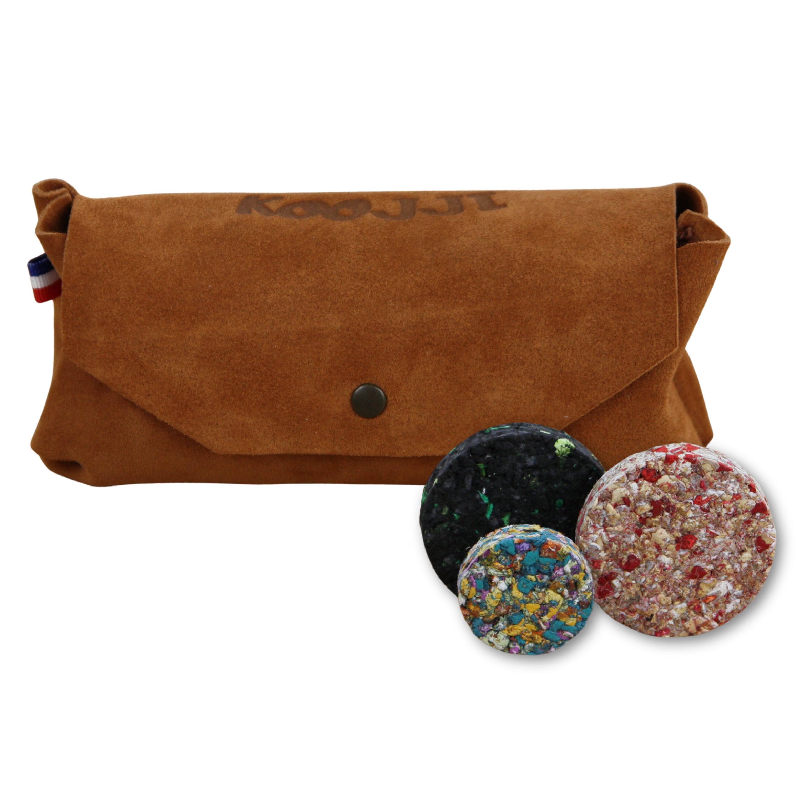 Jeu de palets d'intérieur et de plein air en cuir