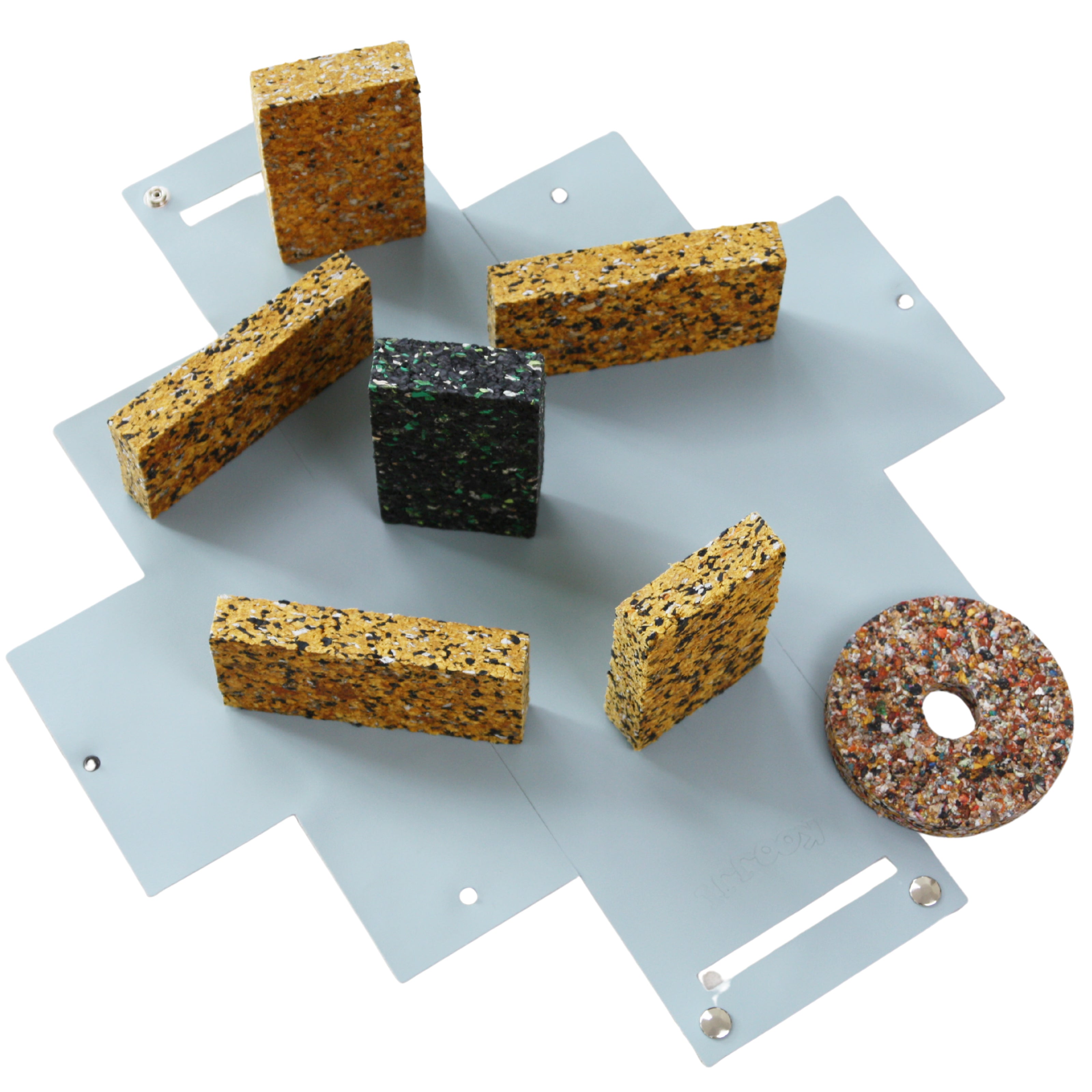 Jeu de quilles d'intérieur et de plein air en cuir