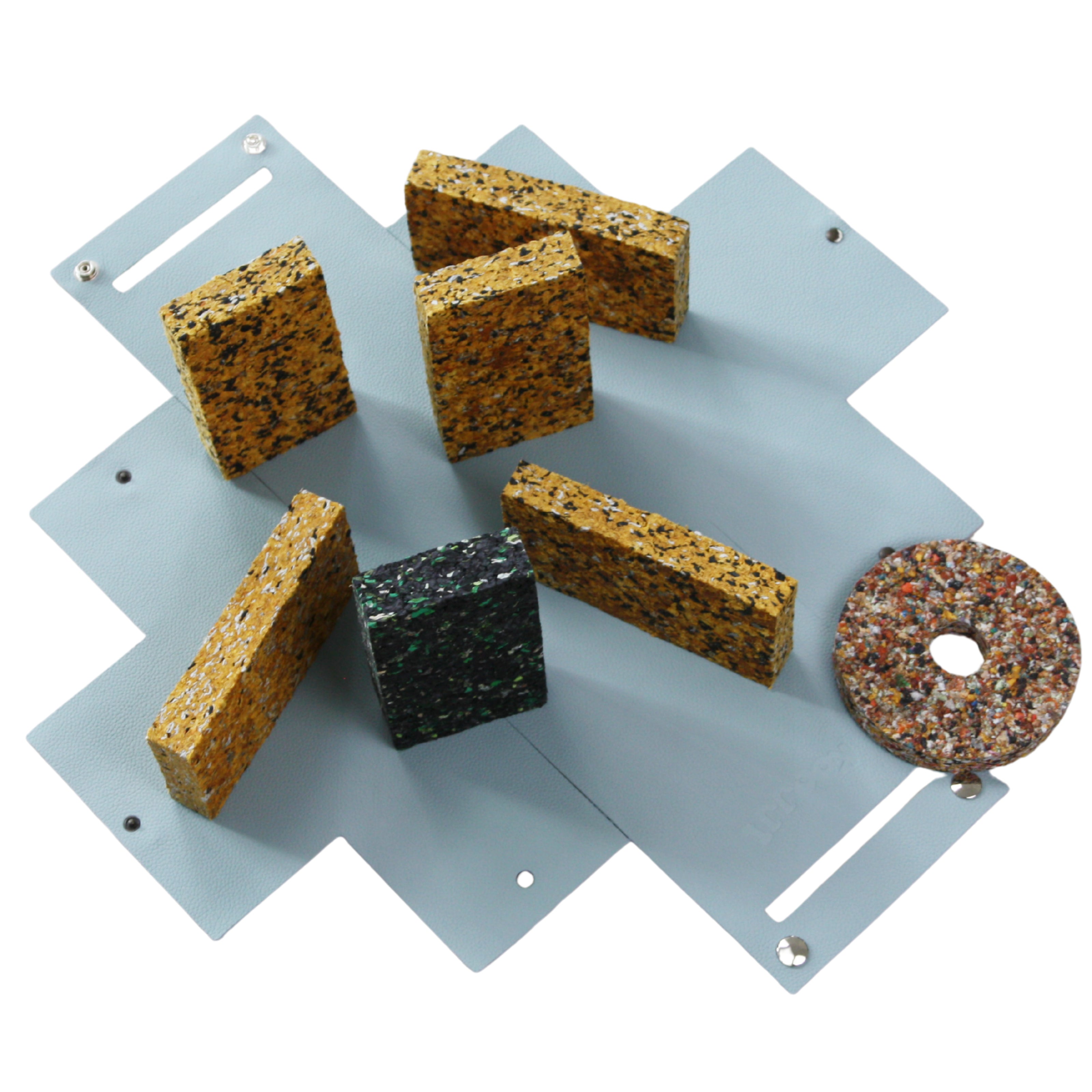 Jeu de quilles d'intérieur et de plein air en cuir