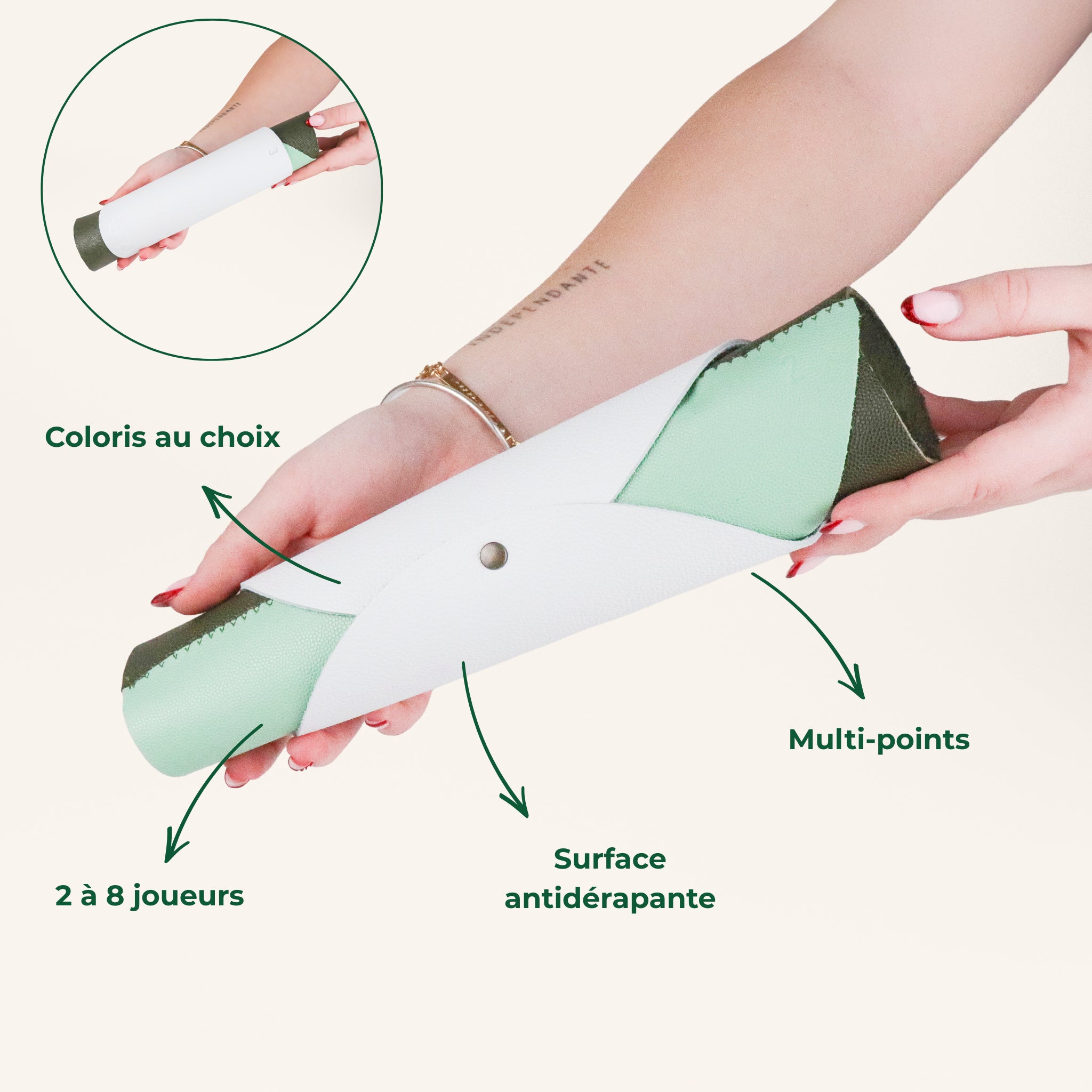 Cible à points multiples KOOJJI, extension pour jeu d’adresse et de précision en famille