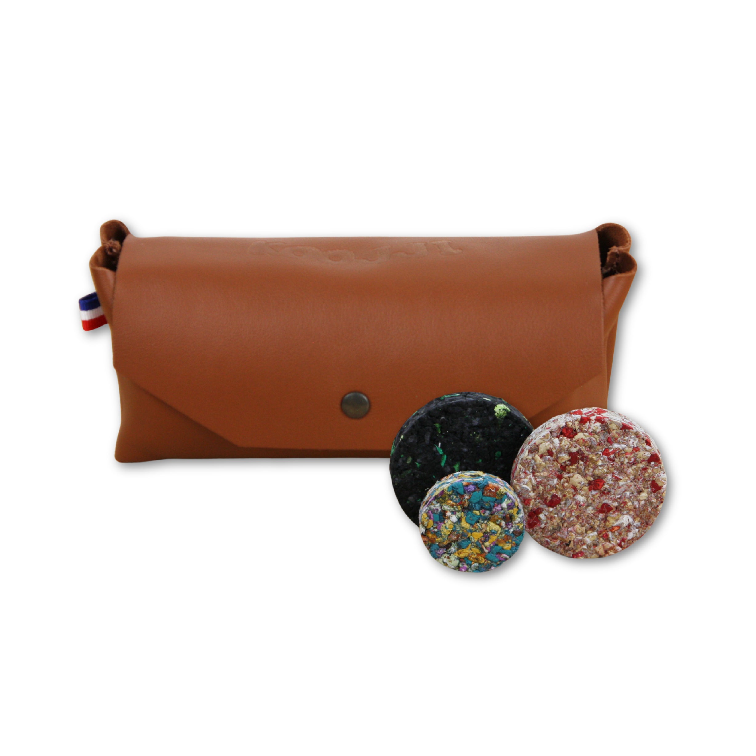 Jeu de palets d'intérieur et de plein air en cuir