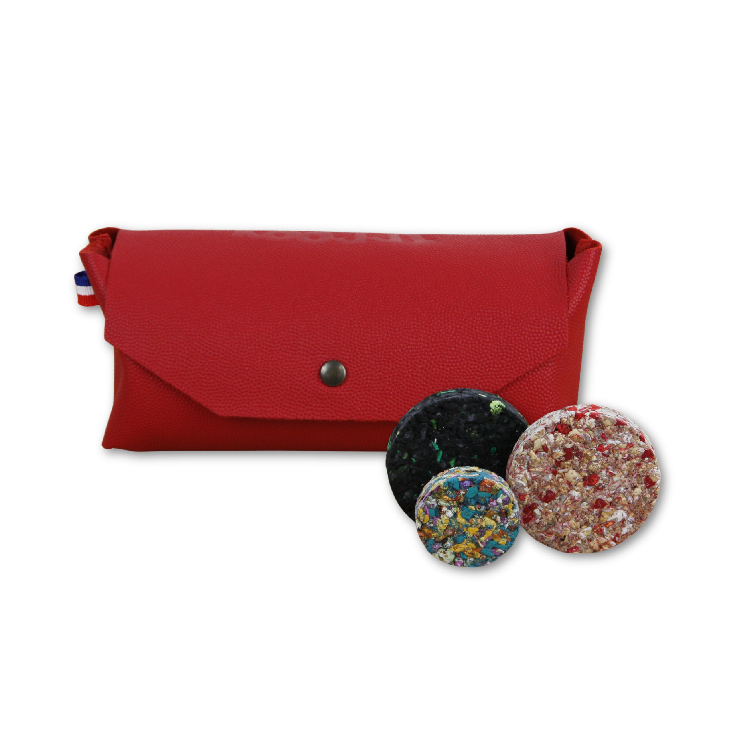 Jeu de palets d'intérieur et de plein air en cuir